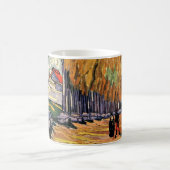 Les Alyscamps (begraafplaats) van Vincent van Gogh Koffiemok (Center)