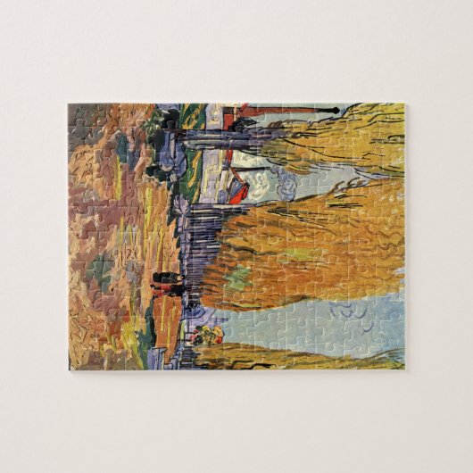 Les Alyscamps (begraafplaats) van Vincent van Gogh Legpuzzel (Horizontaal)
