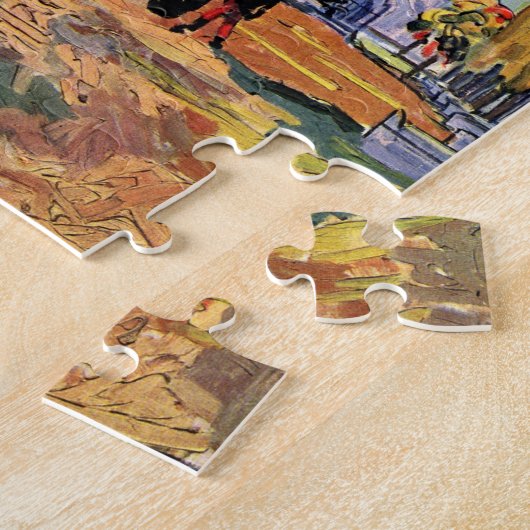 Les Alyscamps (begraafplaats) van Vincent van Gogh Legpuzzel (Zijkant)