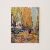 Les Alyscamps (begraafplaats) van Vincent van Gogh Legpuzzel (Verticaal)