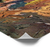 Les Alyscamps (begraafplaats) van Vincent van Gogh Poster (Hoek)