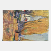 Les Alyscamps (begraafplaats) van Vincent van Gogh Theedoek (Horizontaal)