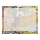 Les Alyscamps by Van Gogh. Autumn landscape Notitieblok (Voorkant)