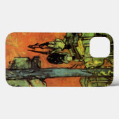 Les Alyscamps, Herfstbladeren door Vincent van Gog Case-Mate iPhone Case (Achterkant (horizontaal))