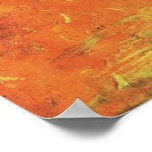 Les Alyscamps, herfstbladeren door Vincent van Gog Poster (Hoek)