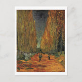 Les Alyscamps Van Gogh Fine Art Briefkaart (Voorkant)