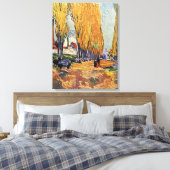 Les Alyscamps van Van Gogh. Autumn landschap Canvas Afdruk (Insitu (Slaapkamer))