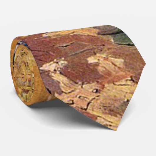 Les Alyscamps van Van Gogh. Autumn landschap Stropdas (Opgerold)