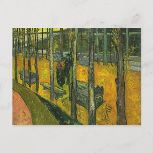 Les Alyscamps, Vincent Van Gogh Briefkaart (Voorkant)