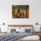 Les Alyscamps, Vincent van Gogh Canvas Afdruk (Insitu (Slaapkamer))