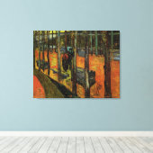 Les Alyscamps, Vincent van Gogh Canvas Afdruk (Insitu (Houten vloer))