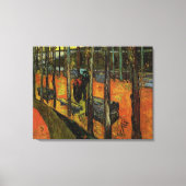 Les Alyscamps, Vincent van Gogh Canvas Afdruk (Voorkant)