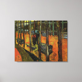 Les Alyscamps, Vincent van Gogh Canvas Afdruk