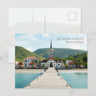 Les Anses-d'Arlet Martinique Schitterende Kust Briefkaart