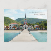 Les Anses-d'Arlet Martinique Schitterende Kust Briefkaart (Voorkant)