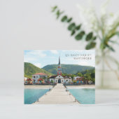 Les Anses-d'Arlet Martinique Schitterende Kust Briefkaart (Staand voorkant)