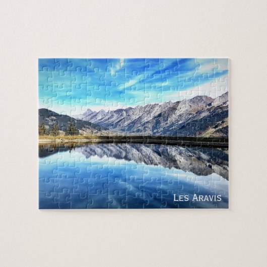 Les Aravis, Franse Alpen Legpuzzel (Horizontaal)