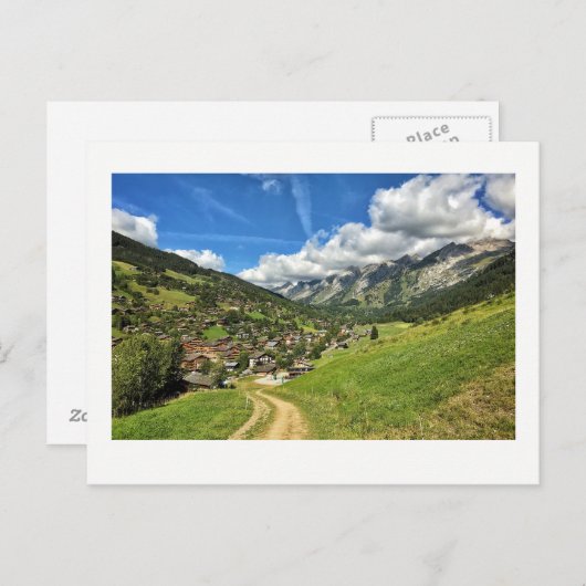 Les Aravis - Haute-Savoie Briefkaart (Voorkant / Achterkant)
