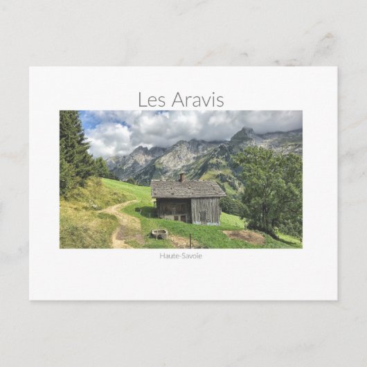 Les Aravis - Haute-Savoie Briefkaart (Voorkant)