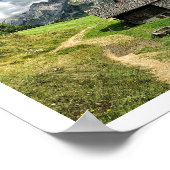 Les Aravis, Haute-Savoie - Poster Alpen (Hoek)