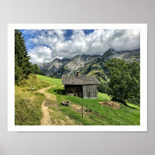 Les Aravis, Haute-Savoie - Poster Alpen (Voorkant)