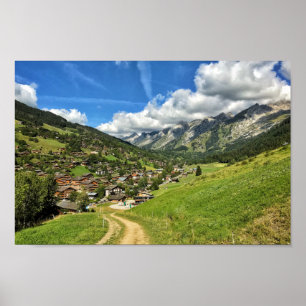 Les Aravis - Haute-Savoie, Poster van Alpen
