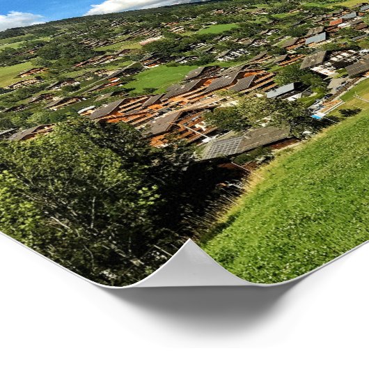 Les Aravis - Haute-Savoie, Poster van Alpen (Hoek)