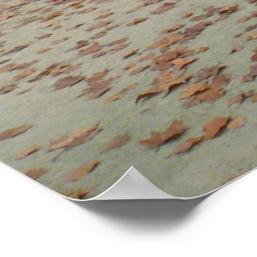 Les Arbres du Bordeaux Poster (Hoek)