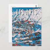 Les Arcs Briefkaart (Voorkant / Achterkant)