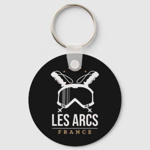 Les Arcs France Skigebied Skiën Snowboar Sleutelhanger