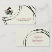 Les AristoChats Noirs de Paris Visitekaartje (Voorkant / Achterkant)