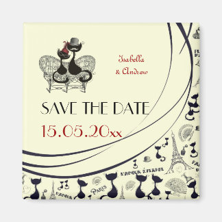 Les Aristochats Noirs - Franse passie Magneet