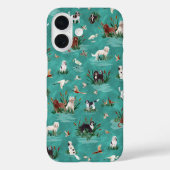 LES BARBETS Aqua Case-Mate iPhone Case (Achterkant)