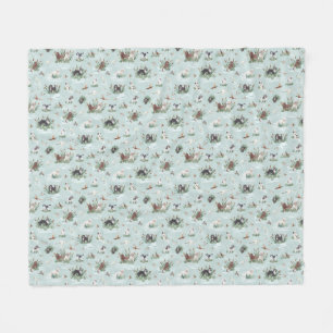 LES BARBETS FLEECE DEKEN