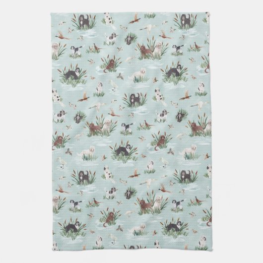 LES BARBETS Keukenhanddoeken (Verticaal)