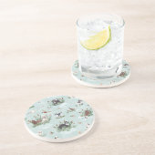 LES BARBETS ZANDSTEEN ONDERZETTER (Zijkant)