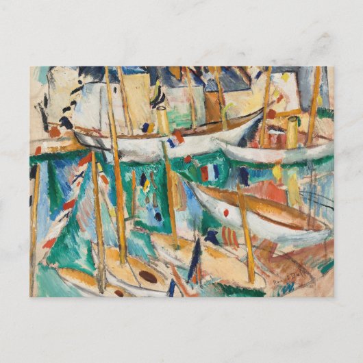 Les Bateaux | Raoul Dufy Briefkaart (Voorkant)