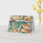 Les Bateaux | Raoul Dufy Kaart (Gele Bloem)