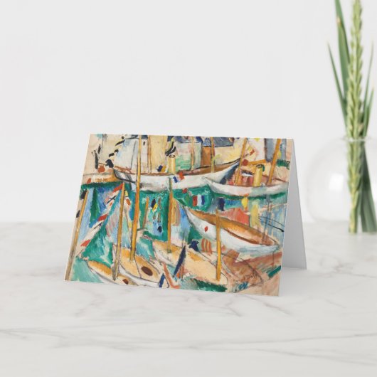 Les Bateaux | Raoul Dufy Kaart (Voorkant)