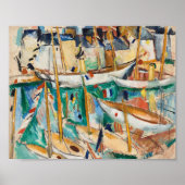Les Bateaux | Raoul Dufy Poster (Voorkant)