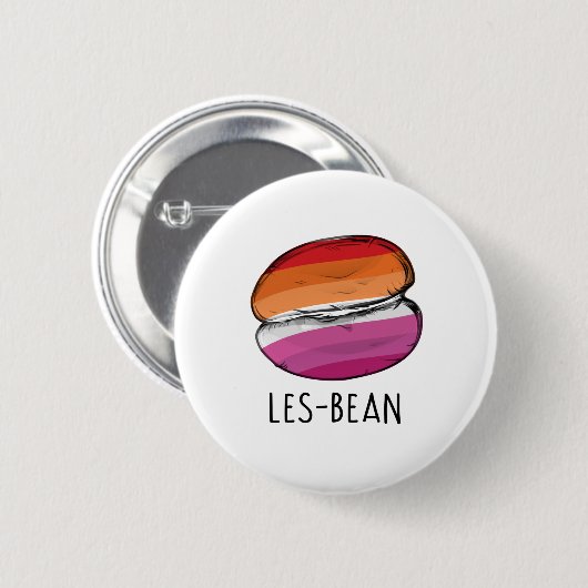 Les-Bean Ronde Button 5,7 Cm (Voorkant /achterkant)