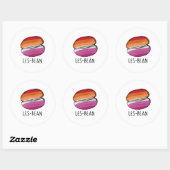 Les-Bean Ronde Sticker (Vel)