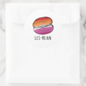 Les-Bean Ronde Sticker (Tas)