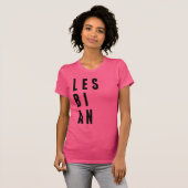 LES-BI-EN T-SHIRT (Voorkant volledig)