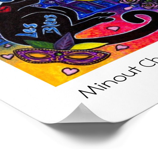 Les Bleus Poster (Hoek)