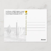 Les Braves Memorial, Normandië, Frankrijk - ansich Briefkaart (Achterkant)