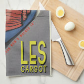 Les Cargot #LifeCommentaar Theedoek (Quarter Fold)