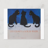 Les Chats de Louis Wain Briefkaart (Voorkant)