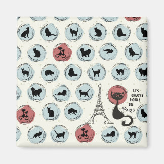 Les Chats Noirs de Paris Magneet
