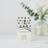 Les Chats Noirs de Paris Visitekaartje (Staand voorkant)